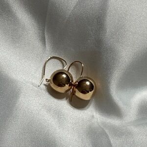 14K Ball Earrings
